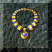 Collier de roche bleu
